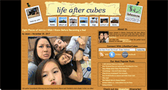 Desktop Screenshot of lifeaftercubes.com
